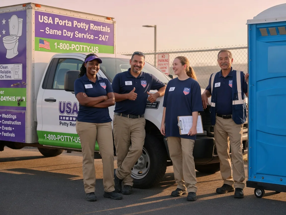 Porta Potty Rental company in Whittier, NC
